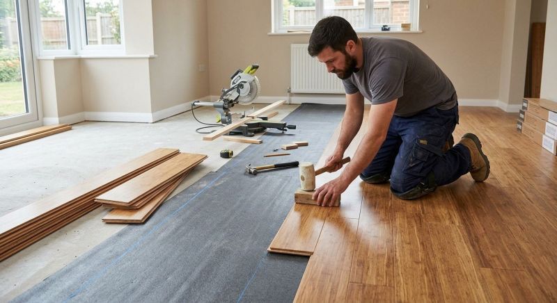 Bamboo Flooring Installation in Bastrop, TX
