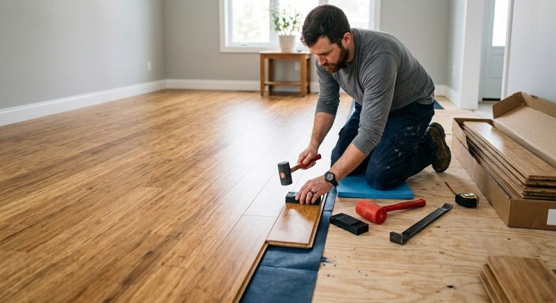 Bamboo Flooring Installation in Bastrop, TX