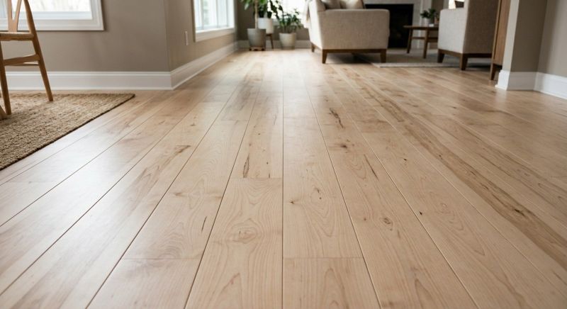 Birch Floor Installation in Bastrop, TX