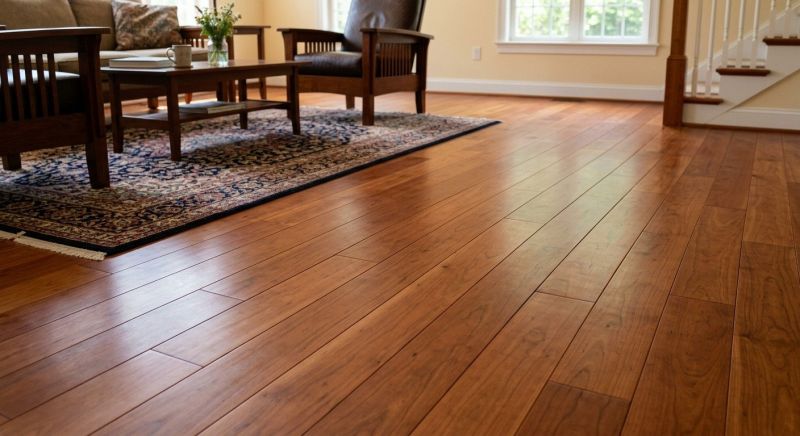 Cherry Floor Installation in Manor, TX