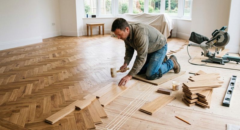 Hardwood Floor Installation in Bastrop County, TX