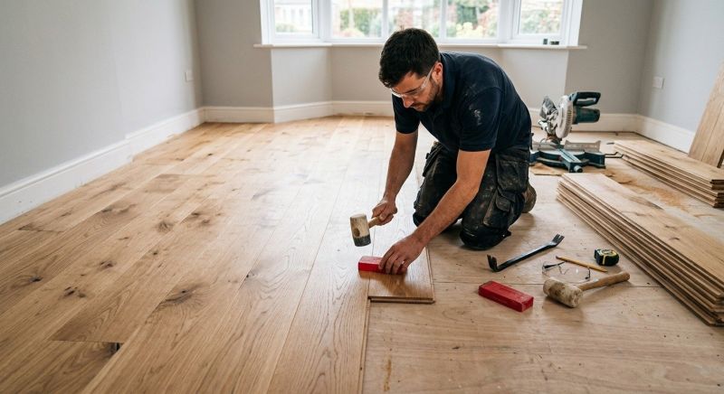 Hardwood Floor Installation in Bastrop, TX