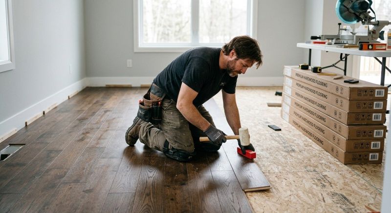 Hardwood Floor Installation in Manor, TX