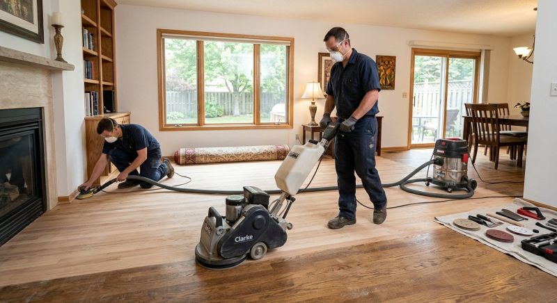 Hardwood Floor Renovation in Bastrop, TX