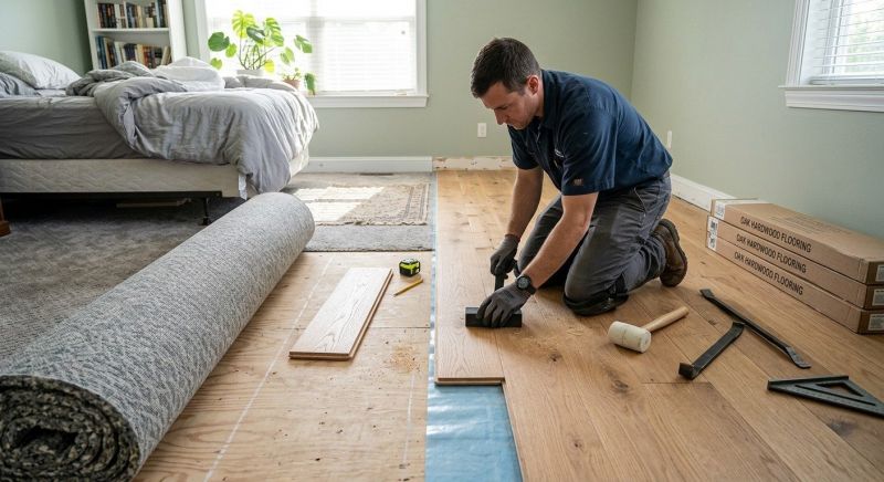 Hardwood Replacement in Bastrop County, TX