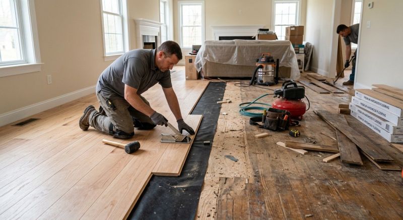 Hardwood Replacement in Bastrop County, TX