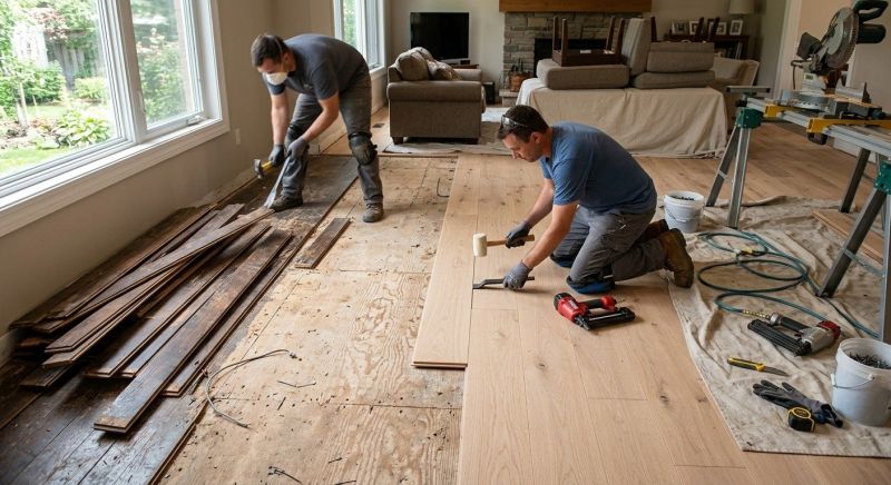 Hardwood Replacement in Bastrop, TX