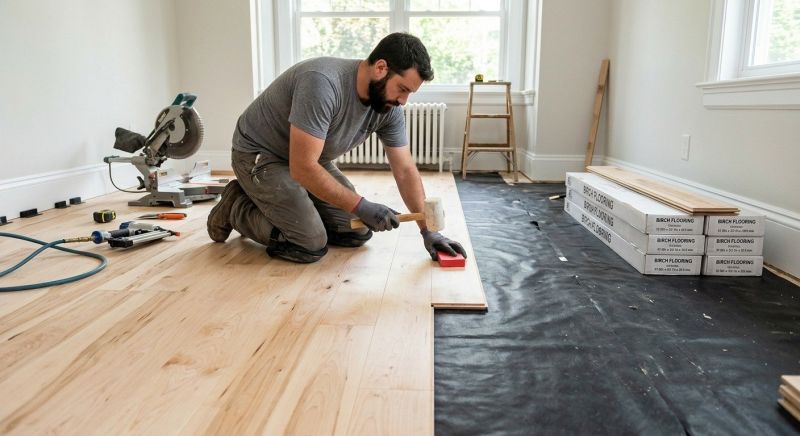 Maple Flooring Installation in Elgin, TX