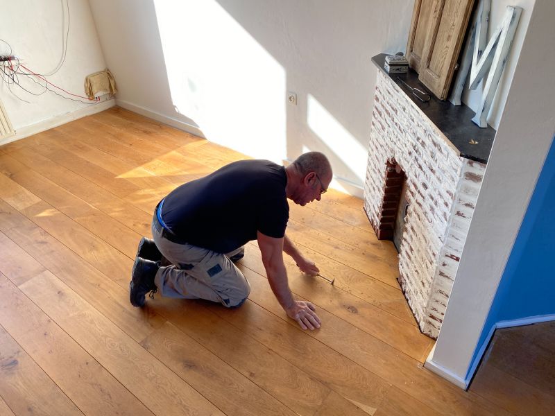 Pine Floor Installation in Bastrop, TX