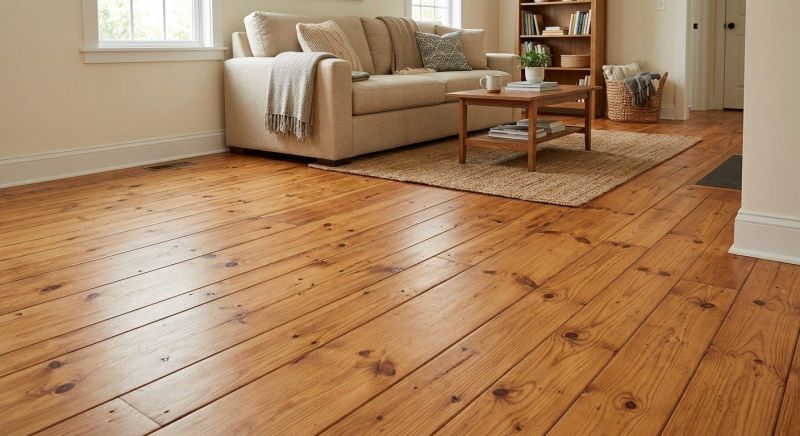 Pine Floor Installation in Bastrop, TX