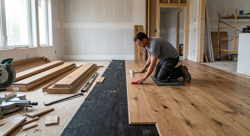 Plank Floor Installation in Bastrop, TX