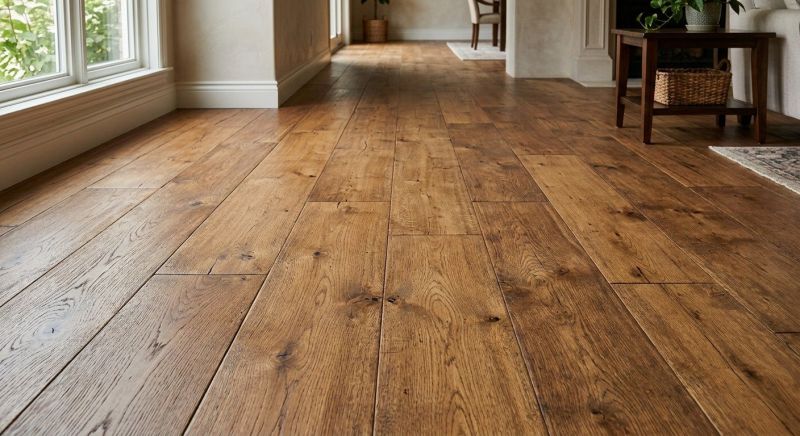 Wide Plank Floor Installation in Bastrop, TX