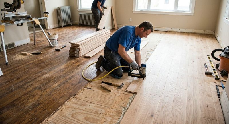 Wood Floor Replacement in Giddings, TX