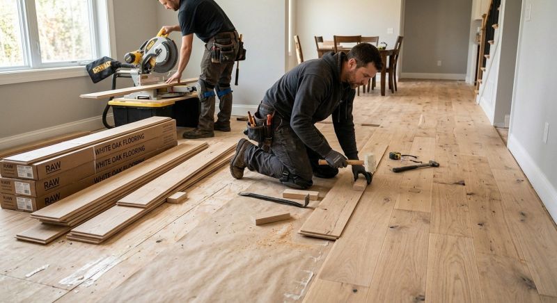 Wood Flooring Installation in Del Valle, TX