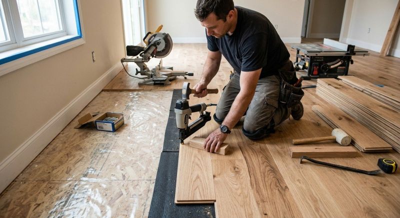Wood Flooring Installation in Elgin, TX