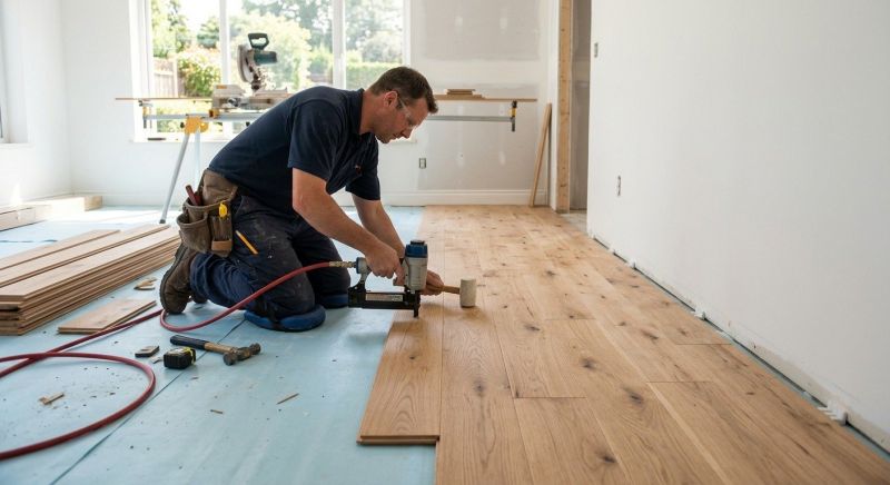 Wood Flooring Installation in Giddings, TX