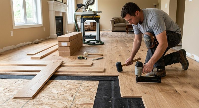 Wood Flooring Installation in Smithville, TX